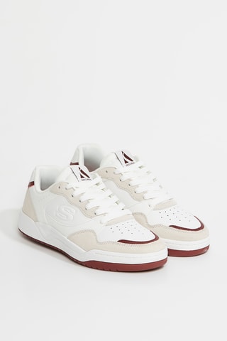 Baskets en cuir Koopa - Blanc