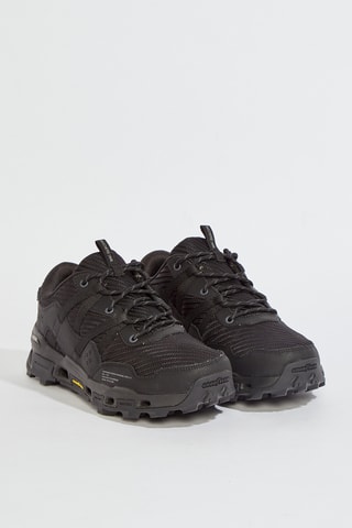 Baskets en cuir Arch Fit Glide-Step Trail - Noir