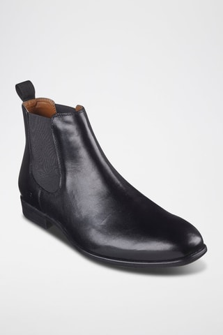 Bottines Chelsea en cuir Trentmore - Noir