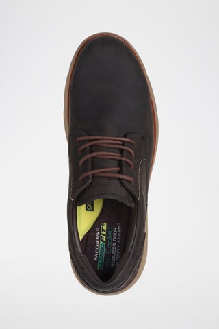 Derbys en cuir Augustino - Bleu marine