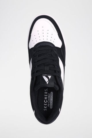 Baskets en cuir Koopa - Noir et blanc