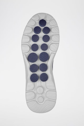 Baskets en cuir Go Walk 6 Compete - Bleu marine