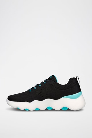 Baskets Go Walk - Noir et turquoise