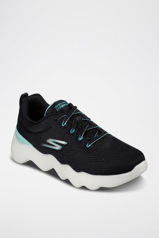 Baskets Go Walk - Noir et turquoise