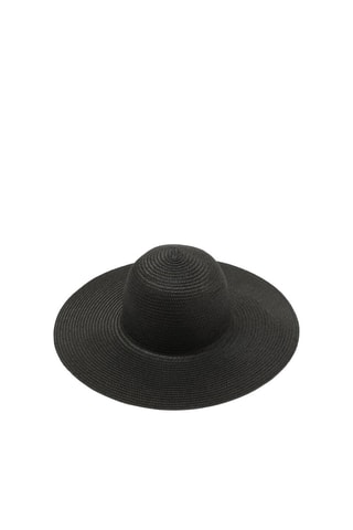 Chapeau de paille - Noir