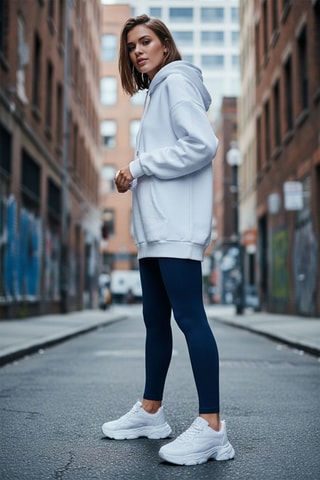 Baskets plateformes - Blanc