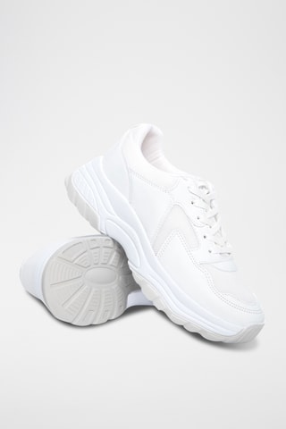 Baskets plateformes - Blanc