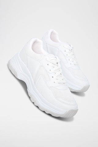 Baskets plateformes - Blanc