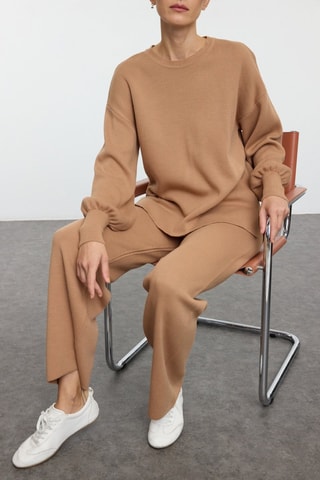 Pull et pantalon - Camel