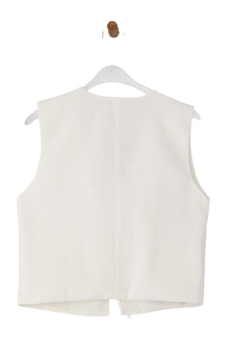 Gilet sans manches - Blanc