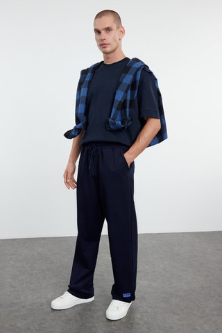 Pantalon de survêtement - Bleu marine