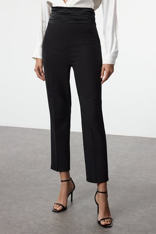 Broek Hoge Taille - Zwart