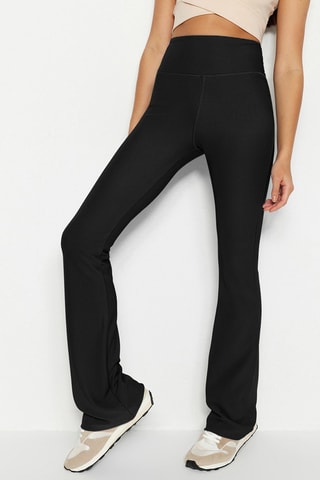 Broek Flare Cut - Zwart