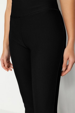 Broek Flare Cut - Zwart