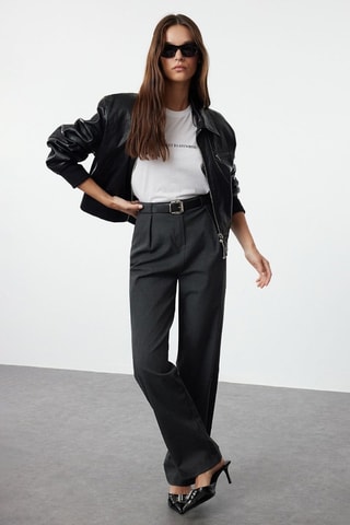 Pantalon droit - Anthracite