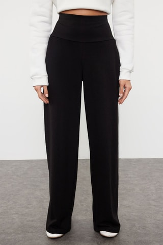Pantalon wide legs - Noir
