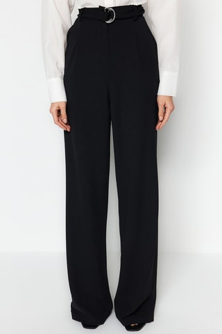 Pantalon wide legs - Noir