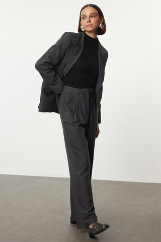 Pantalon droit - Noir