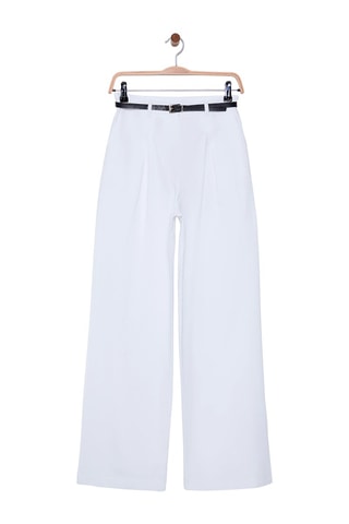 Pantalon droit - Blanc