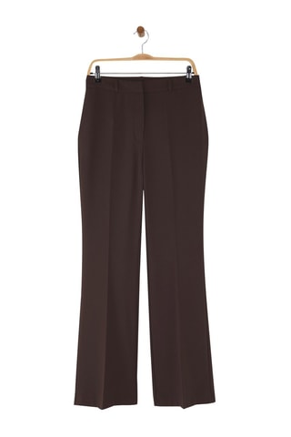 Pantalon flare - Marron