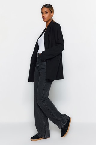 Jean wide legs - Anthracite