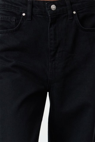 Jean taille haute - Noir