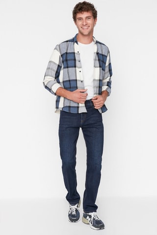 Jean regular - Bleu marine