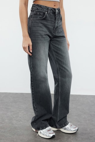 Jean wide legs - Gris
