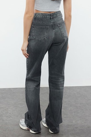Jean wide legs - Gris