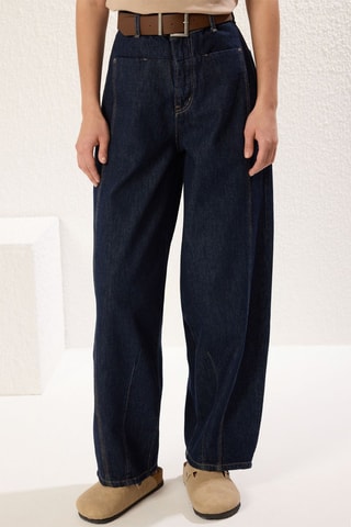 Jean wide legs - Bleu foncé