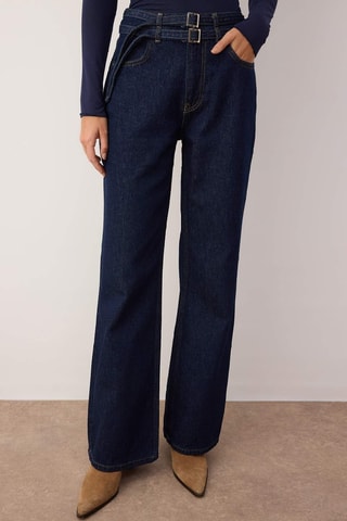 Jean wide legs - Bleu foncé