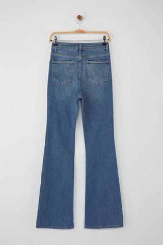 Jean flare - Bleu moyen