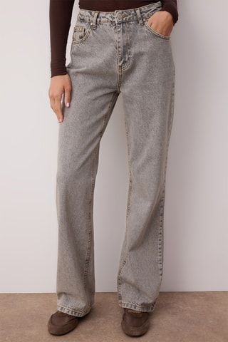 Jean wide legs - Gris