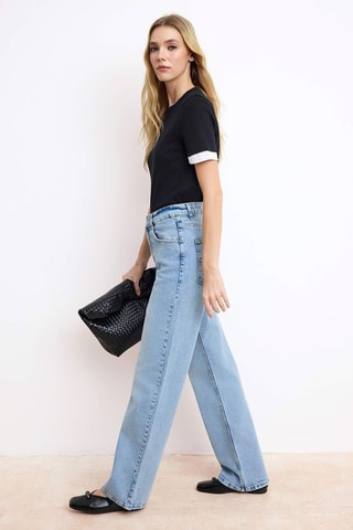 Jean wide legs - Bleu clair