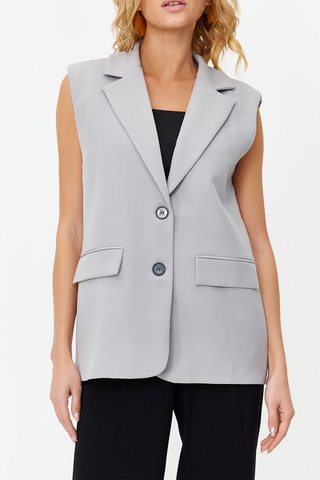 Veste sans manches - Gris