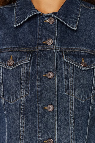 Veste en jean - Bleu marine