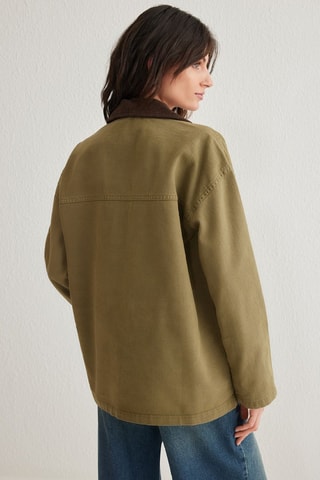 Veste oversize - Vert