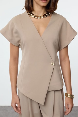 Veste oversize - Beige