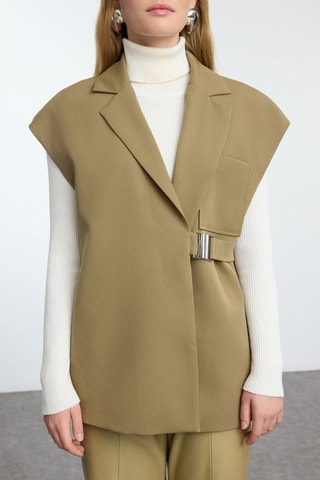 Veste sans manches - Beige