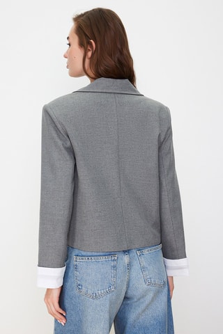 Veste courte - Anthracite chiné