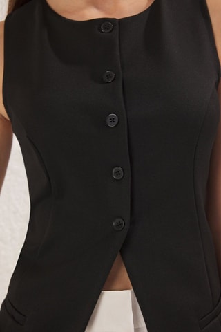 Veste sans manches - Noir