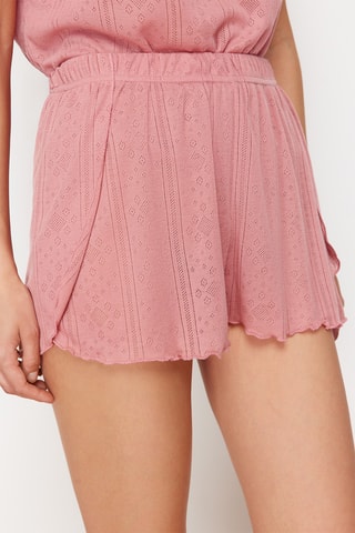 2 shorts de pyjama - Rose et bleu