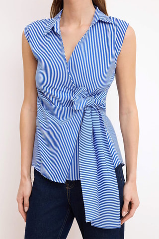 Top portefeuille - Bleu marine