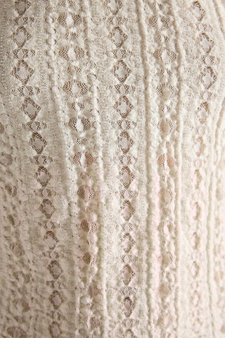 Top en dentelle - Ecru