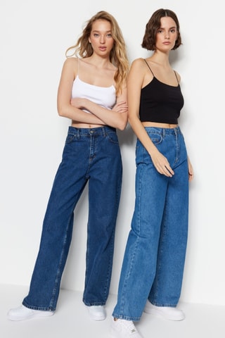 2 crop tops - Noir et blanc