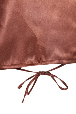 Crop top Marron