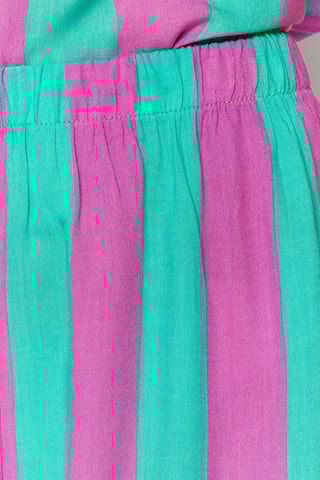 Top et short Fuchsia et turquoise