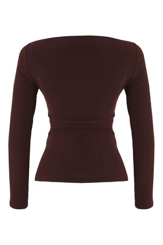 Top - Marron foncé