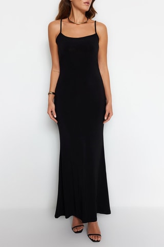 Robe longue - Noir 