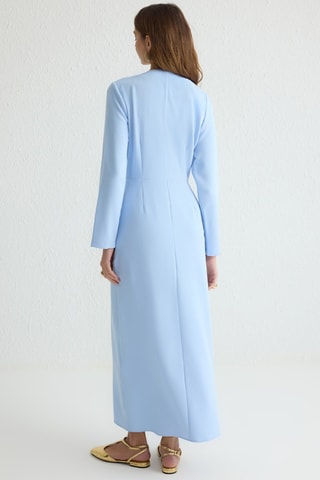 Robe longue - Bleu
